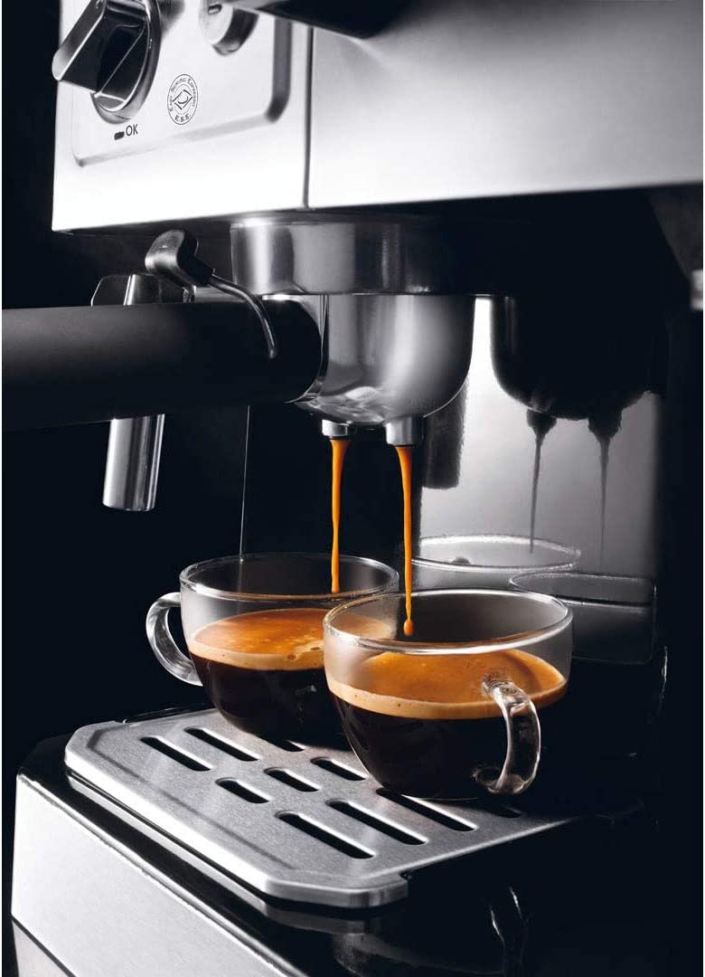 De Longhi Kombi- Kaffeemaschine mit Siebträger BCO 421.1 De Longhi Kombi- Kaffeemaschine mit Siebträger BCO 421.1